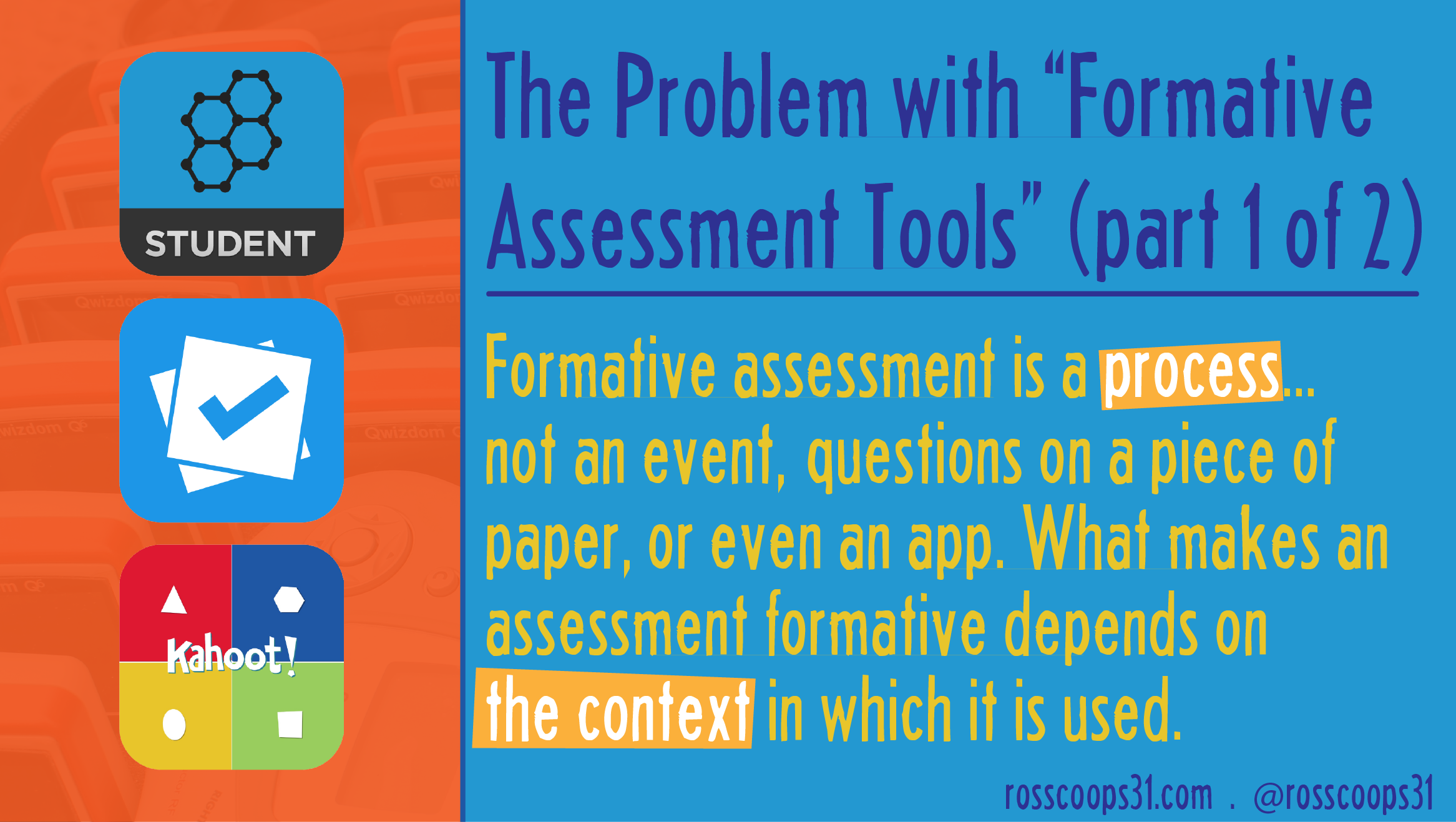 The Problem With "Formative Assessment Tools" (part 1 Of 2) - Cooper On ...