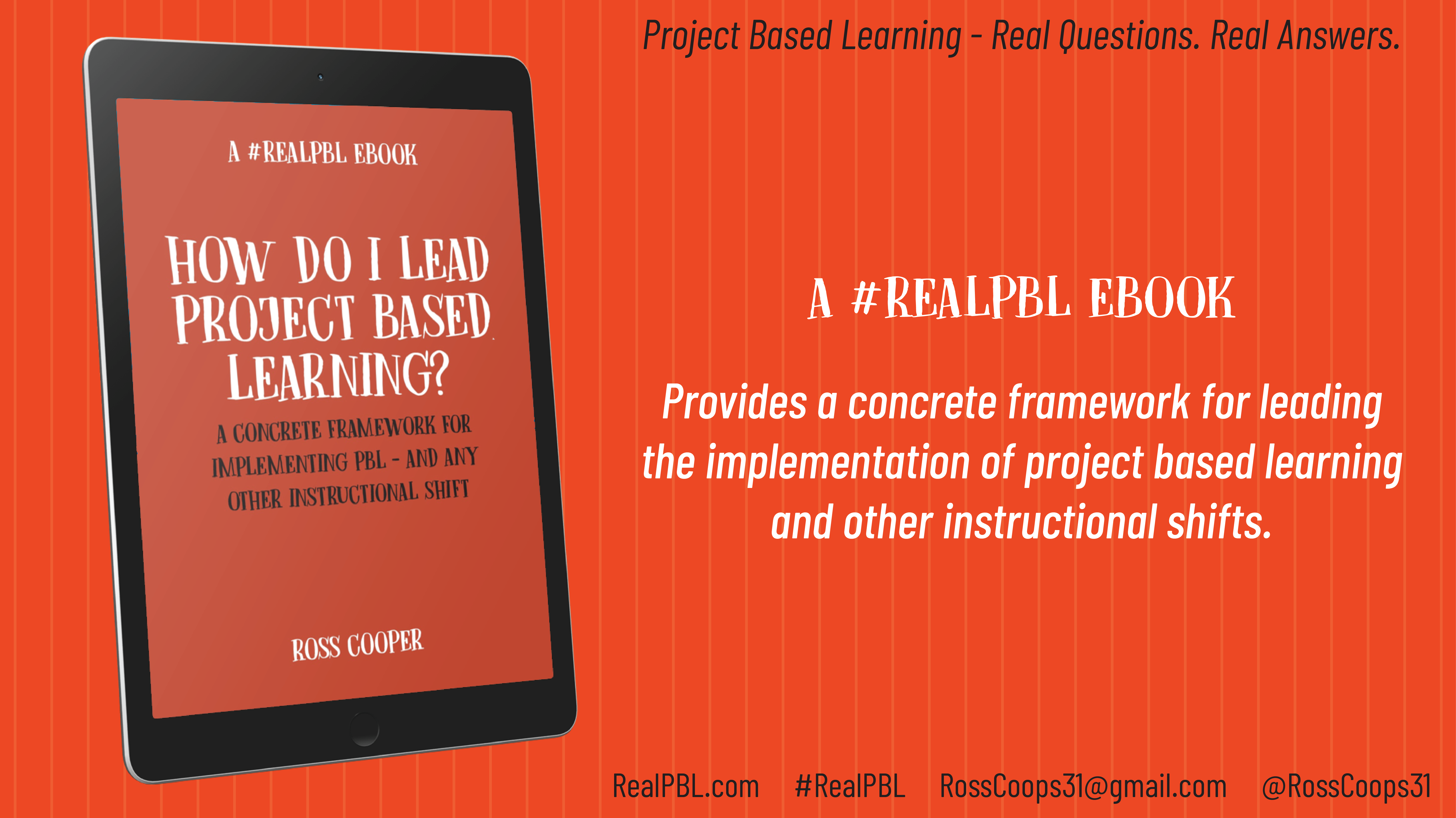 eBook: How Do I Lead Project Based Learning? - Cooper on Curriculum